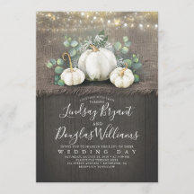 Calabaza blanca rústica y Boda del aliento del beb