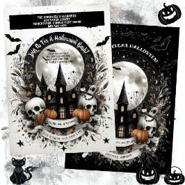 Invitación Calabaza Calabaza Halloween Halloween Halloween Ba