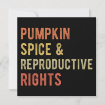 Calabaza con Especias y Derechos Reproductivos I