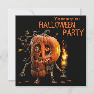 Invitación Calabaza de Halloween