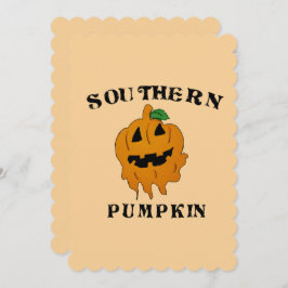 Invitación calabaza del sur