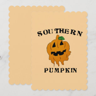 Invitación calabaza del sur