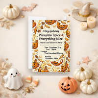 Calabaza Espiciada Marrón Cálida y Acogedora de Ha