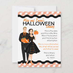 Invitación Calabaza Shindig