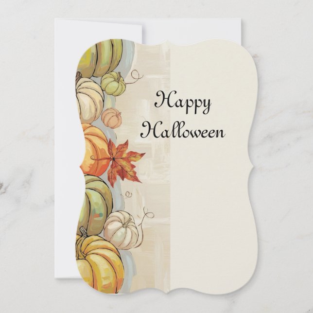 Invitación Calabazas (Anverso)