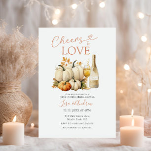 Invitación Calabazas de calabaza para amar la ducha de novias