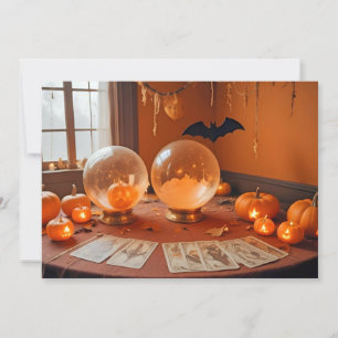 Invitación Calabazas de Halloween batatas Cute Spooky la magi