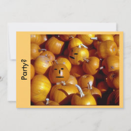Invitación - Calabazas Fiestas