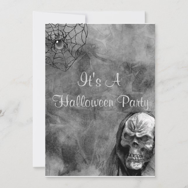 Invitación Calavera (Anverso)