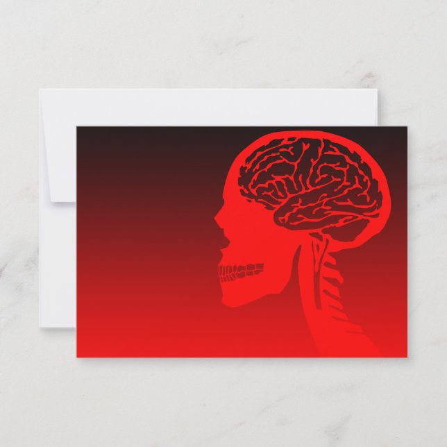 Invitación calavera (Anverso)