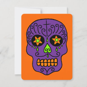 Invitación Calaveras de azúcar