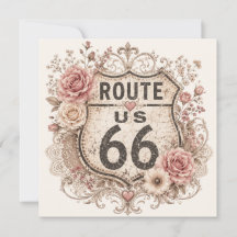 Calcomanía Boho Shabby Chic Mother Road