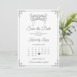 Invitación Calendario Guardar la Fecha