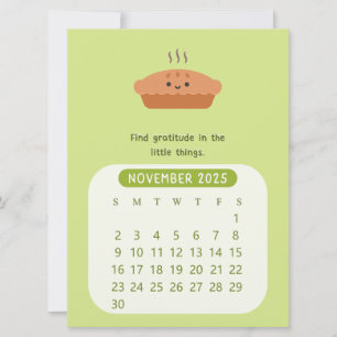 Invitación Calendario Motivacional Mensual de Noviembre de 20