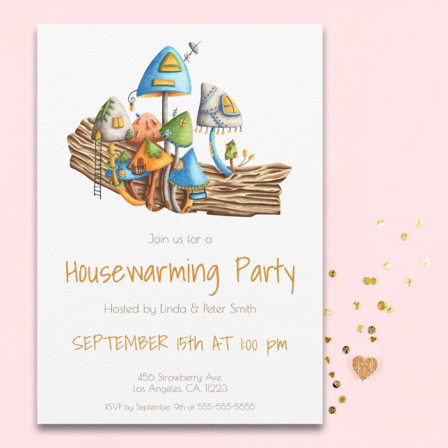 Invitación Calentamiento de la casa en el Ilustracion de la a (Subido por el creador)