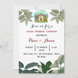 Invitación Calentamiento de viviendas