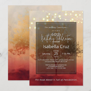 Invitación Calidez arraigada   Diseño minimalista