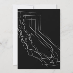 Invitación california blur