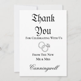 Invitación Caligrafía de anillo Boda descargable