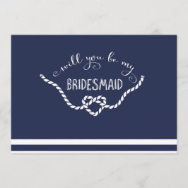 Invitación Caligrafía Náutica Serás Mi Novia