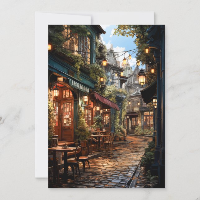 Invitación Calle de Verano Madieval (Anverso)