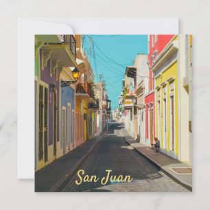 Invitación Calle Empedrada de San Juan Viejo Fotografía