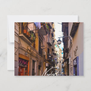 Invitación Callejón de Nápoles (Nápoles)