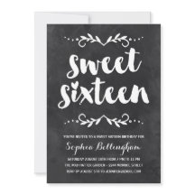 Calligrafía de Chalkboard | Cumpleaños de Dulces 1