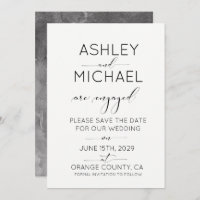 CALLIGRAPHY TYPOGRAPHY Wedding Save the Date