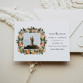 Invitación Calliope -Naranjas de acuarela fotograma