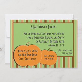 Invitación Calzado y franjas