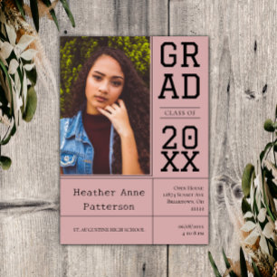 Invitación Cámara Abierta de Graduación de Fotografía Invit
