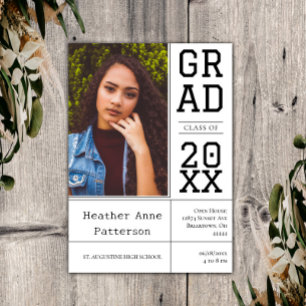 Invitación Cámara Abierta de Graduación de Fotografía Invit