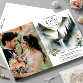 Invitación Cámara de Bonito de venta de de montaña humeante