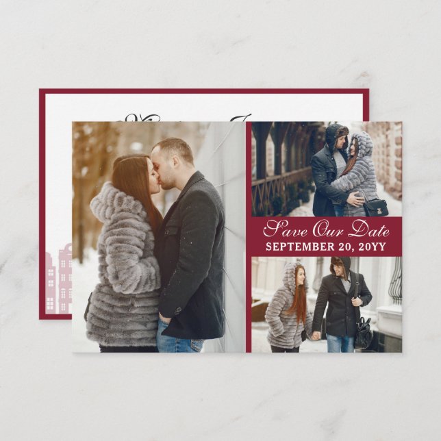 Invitación Cámara del Canal de Amsterdam Holandés Guardar la  (Anverso / Reverso)