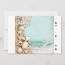 Invitación Camaradas de bodas en la playa 3