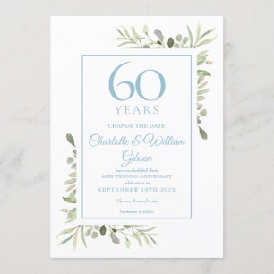 Invitación Cambia la Fecha 60º Aniversario Vegetación