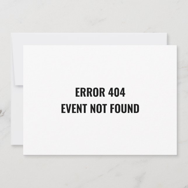 Invitación Cambio de Fecha Pospuesta Divertida Evento Cancela (Anverso)