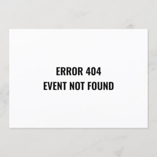 Invitación Cambio de fecha pospuesto divertido evento cancela