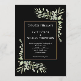Invitación Cambio moderno la fecha en la que el oro deja la v