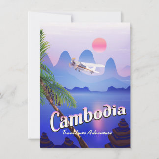 Invitación Camboya 'Viaja a la aventura'