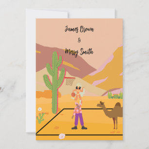 Invitación Camel Kiss boda
