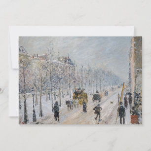 Invitación Camille Pissarro - Bulevares Exteriores, Efecto de