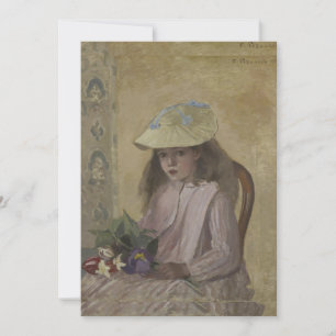 Invitación Camille Pissarro - Jeanne Pissarro, llamada Minett