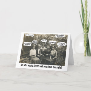 Invitación ¿Caminarme por el pasillo? - DIVERSIÓN