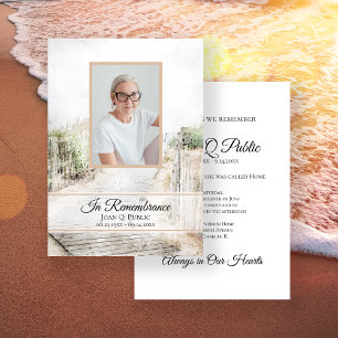 Invitación Caminata en la playa Memorial del Aniversario de l