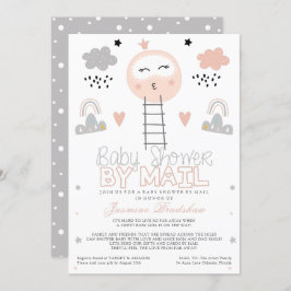 Invitación Camino Baby Shower de larga distancia a la luna