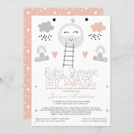 Invitación Camino Baby Shower de larga distancia a la luna