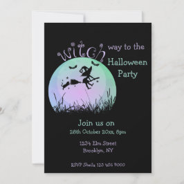 Invitación Camino Bruto A La Fiesta De Halloween