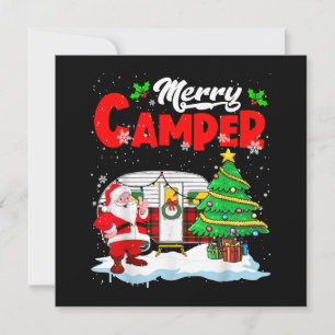 Invitación Camión de campamento Santa Camper Navidades de Mer